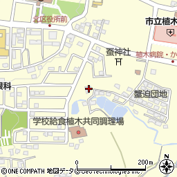 熊本県熊本市北区植木町広住458-3周辺の地図
