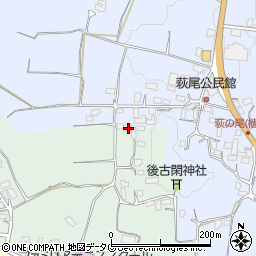 熊本県熊本市北区植木町後古閑6周辺の地図