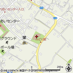 合志町福祉センター「みどり館」周辺の地図