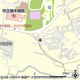 熊本県熊本市北区植木町広住541-43周辺の地図