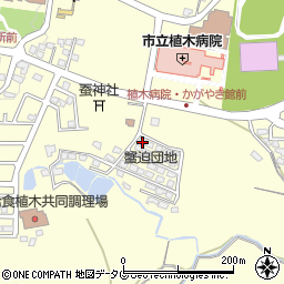 熊本県熊本市北区植木町広住498周辺の地図