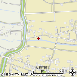 熊本県玉名市滑石1281周辺の地図