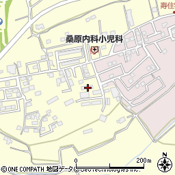 熊本県熊本市北区植木町広住588周辺の地図
