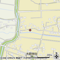 熊本県玉名市滑石1280周辺の地図