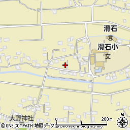 熊本県玉名市滑石1271-1周辺の地図