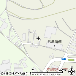 熊本県菊池郡大津町平川1259周辺の地図