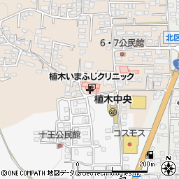 熊本県熊本市北区植木町一木597周辺の地図