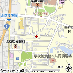 熊本県熊本市北区植木町広住425-5周辺の地図