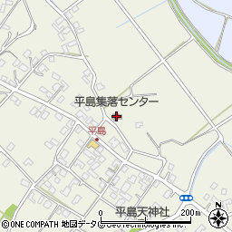平島集落センター周辺の地図