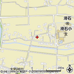 熊本県玉名市滑石1272-1周辺の地図