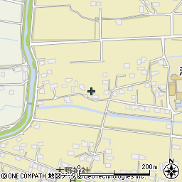 熊本県玉名市滑石1247-3周辺の地図