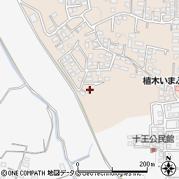 熊本県熊本市北区植木町一木283-2周辺の地図