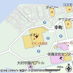 株式会社保険見直し本舗長崎　イオン大村店周辺の地図