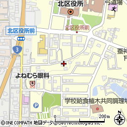 熊本県熊本市北区植木町広住425-13周辺の地図