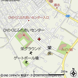 熊本県合志市栄2295-110周辺の地図