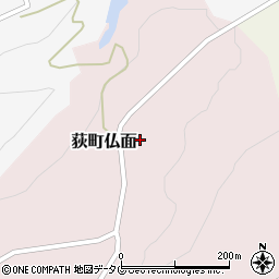 大分県竹田市荻町仏面968周辺の地図