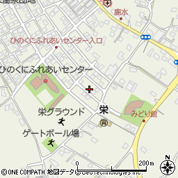 熊本県合志市栄2295-102周辺の地図