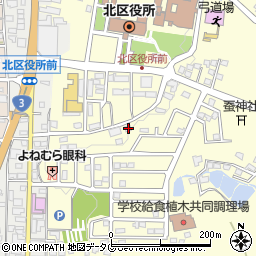 熊本県熊本市北区植木町広住425周辺の地図