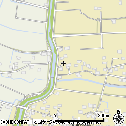 熊本県玉名市滑石1228-1周辺の地図