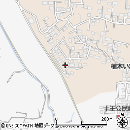 熊本県熊本市北区植木町一木670-44周辺の地図