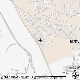 熊本県熊本市北区植木町一木670-43周辺の地図