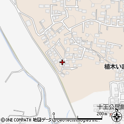 熊本県熊本市北区植木町一木670-12周辺の地図