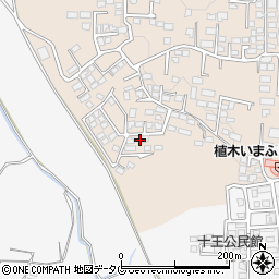 熊本県熊本市北区植木町一木676-3周辺の地図