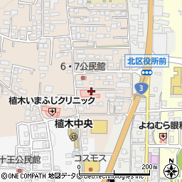 熊本県熊本市北区植木町一木179周辺の地図