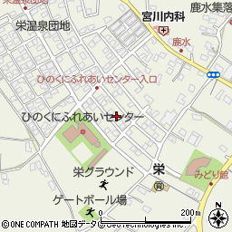 熊本県合志市栄2295-40周辺の地図