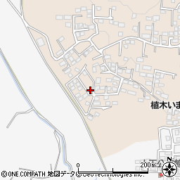 熊本県熊本市北区植木町一木670-23周辺の地図