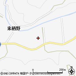 土佐清水宿毛線周辺の地図