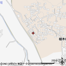 熊本県熊本市北区植木町一木670-29周辺の地図