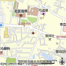 熊本県熊本市北区植木町広住471周辺の地図