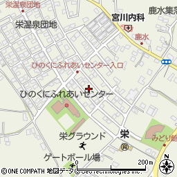 熊本県合志市栄2295-41周辺の地図
