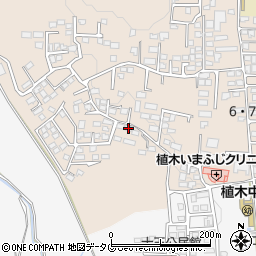 熊本県熊本市北区植木町一木675周辺の地図