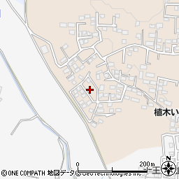 熊本県熊本市北区植木町一木670-25周辺の地図