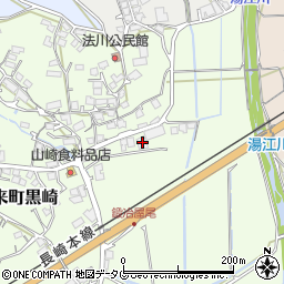 長崎県諫早市高来町黒崎24-2周辺の地図