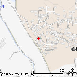 熊本県熊本市北区植木町一木670-11周辺の地図