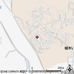 熊本県熊本市北区植木町一木670-26周辺の地図