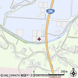長崎県長崎市長浦町3641周辺の地図