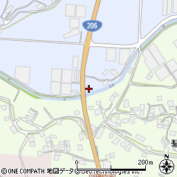 長崎県長崎市長浦町3681周辺の地図