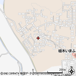 熊本県熊本市北区植木町一木674周辺の地図