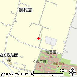 熊本県合志市御代志565周辺の地図