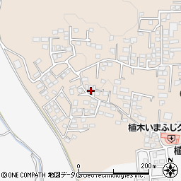 熊本県熊本市北区植木町一木615周辺の地図