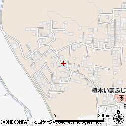 熊本県熊本市北区植木町一木616-3周辺の地図