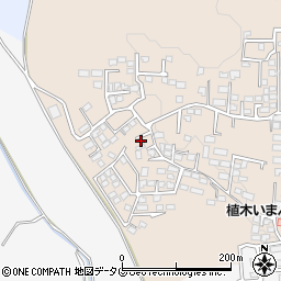 熊本県熊本市北区植木町一木668周辺の地図