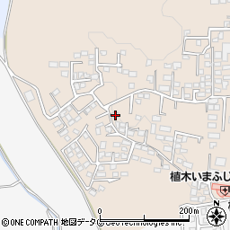 熊本県熊本市北区植木町一木616周辺の地図