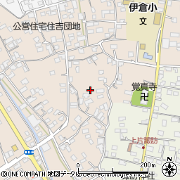 熊本県玉名市伊倉南方周辺の地図