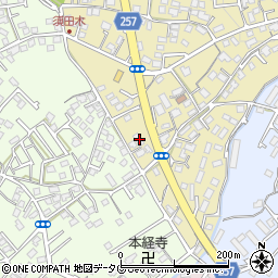 長崎県大村市須田ノ木町893周辺の地図