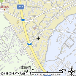 長崎県大村市須田ノ木町9-40周辺の地図